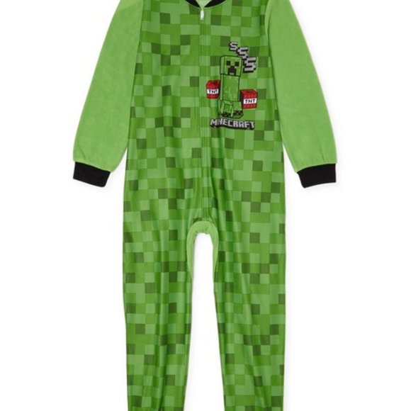 Minecraft Pajamas Nwt 4 5 Boys Girl Minecraft Gaming Pajamas
